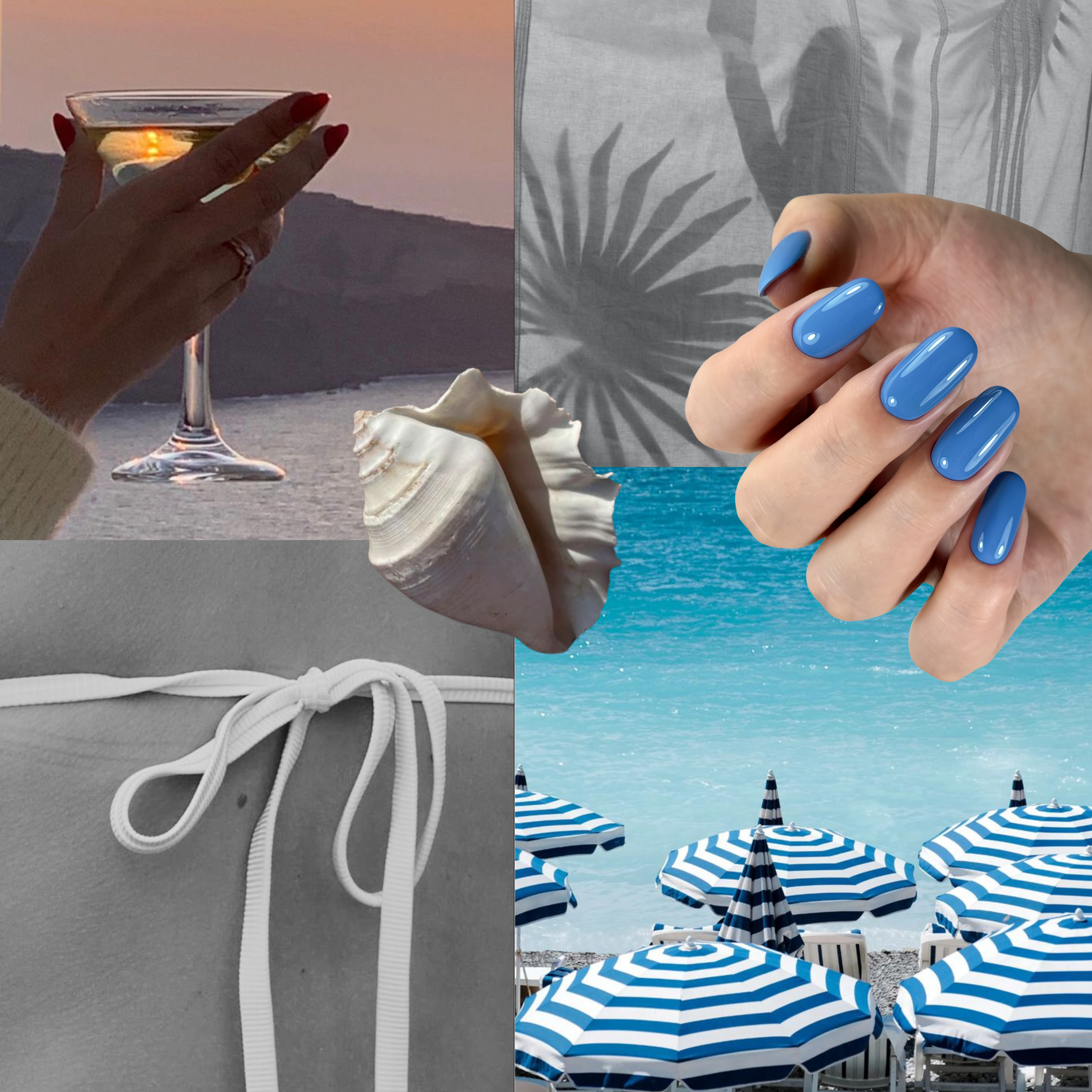 GEL-NAGELLACK, AZUR