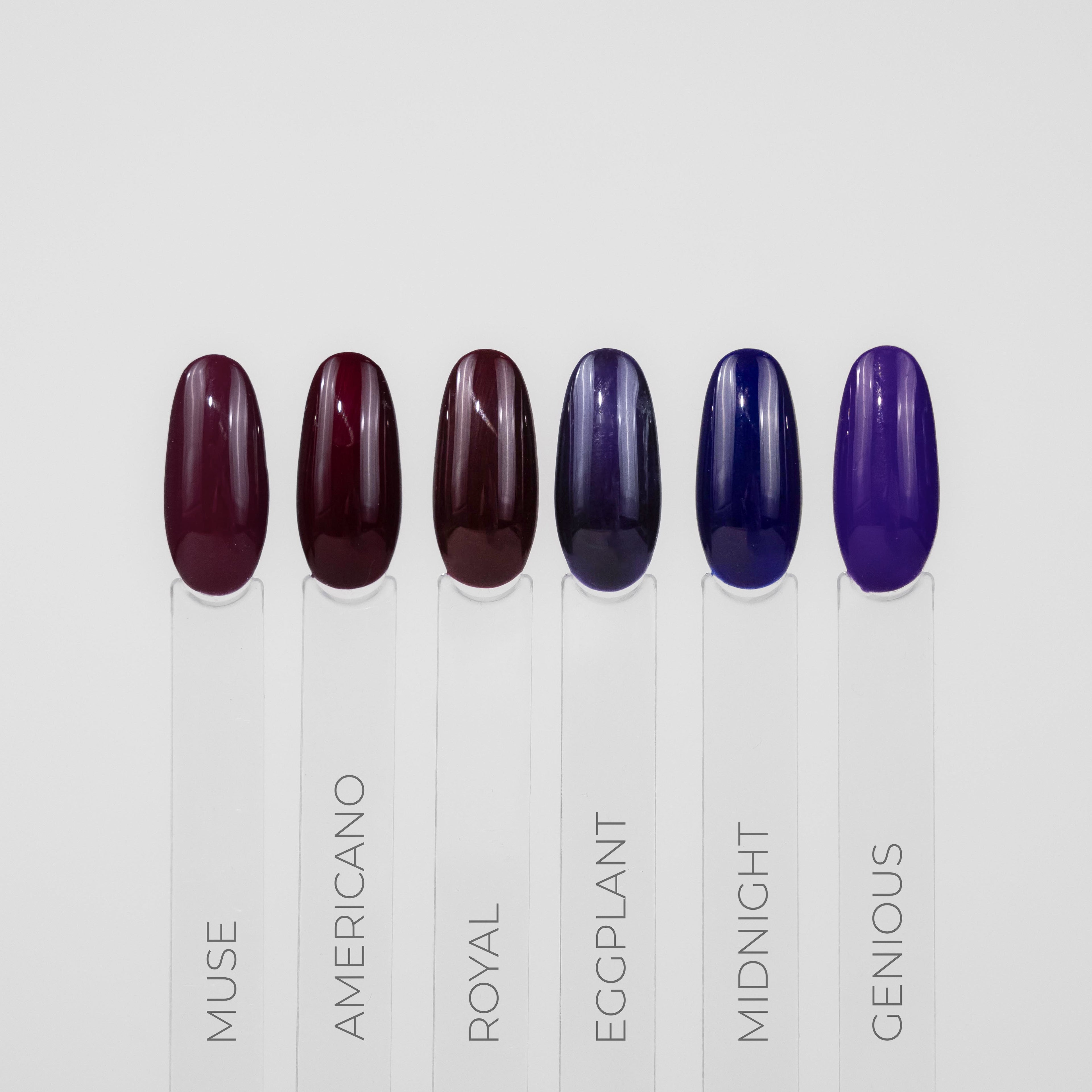 GEL-NAGELLACK, EGGPLANT
